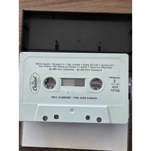 Neil Diamond and Eddie and the Cruisers Cassette Tape Soundtrack Lot Vintage - Picture 9 of 10